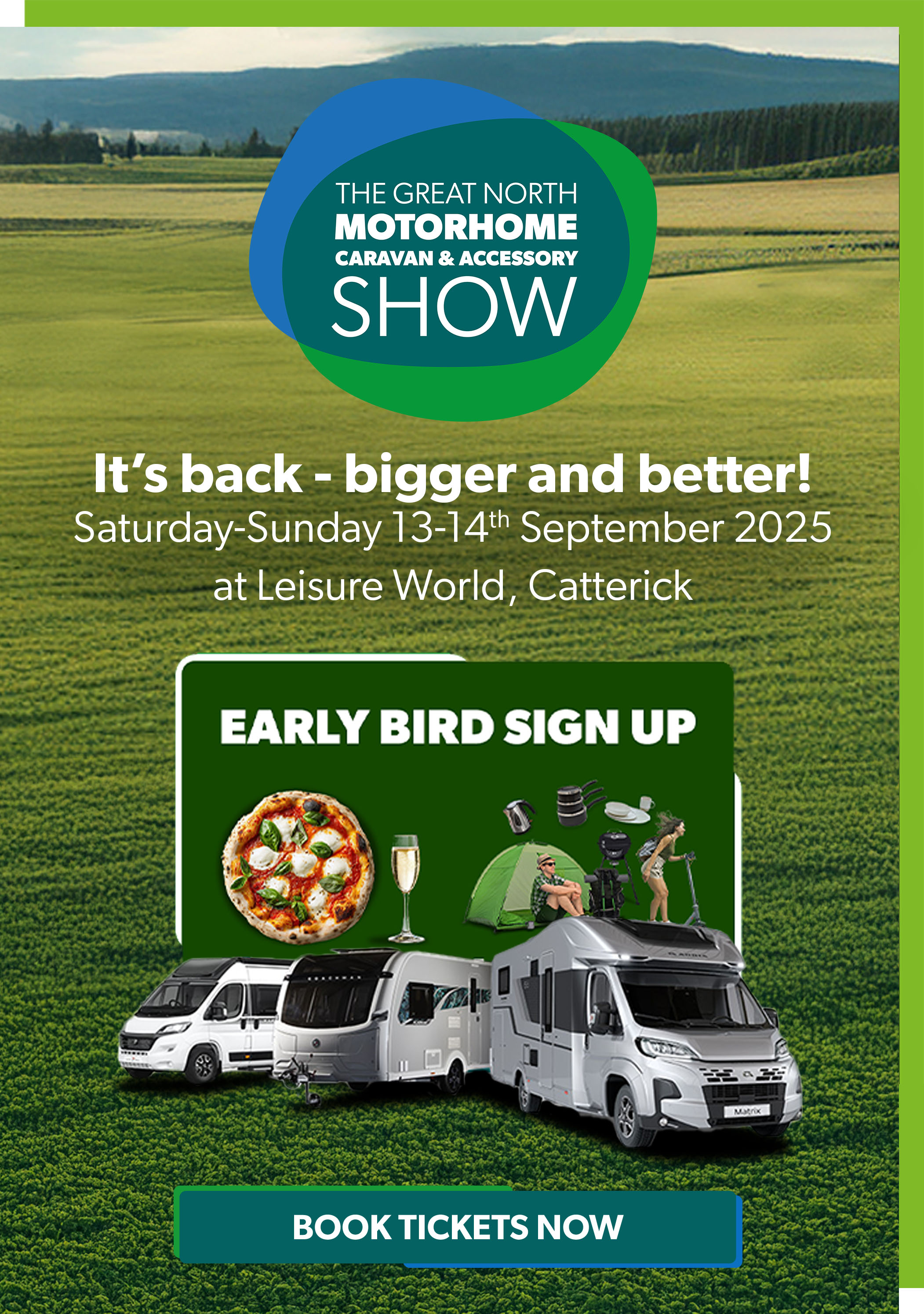 The Great North Motorhome, Caravan & Accessory Show