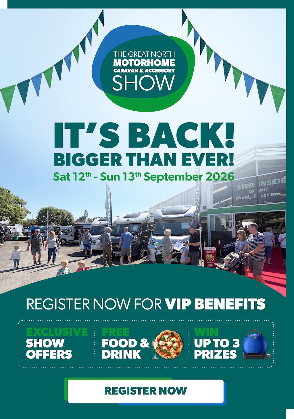 The Great North Motorhome, Caravan & Accessory Show