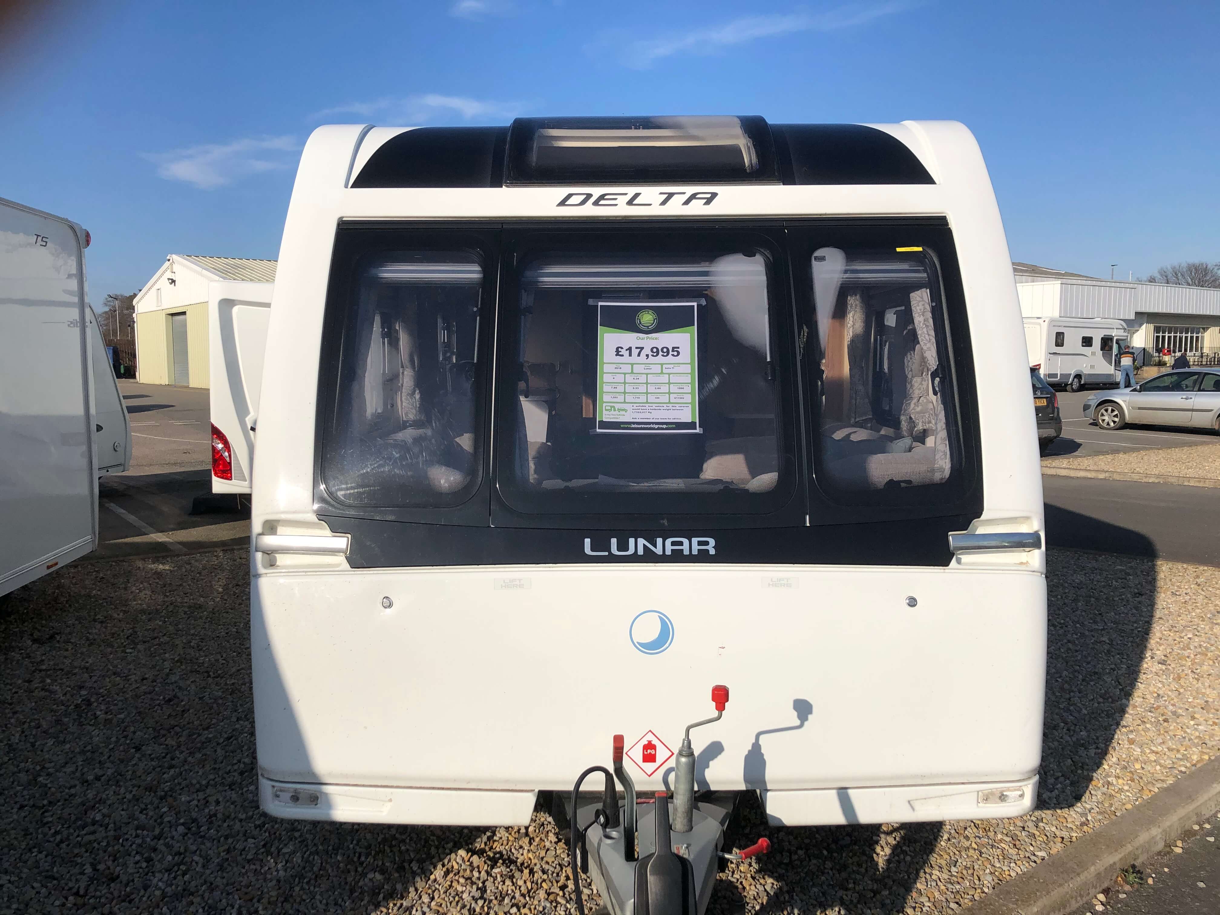Used Lunar Delta TI Caravan S18251 Leisure World Group