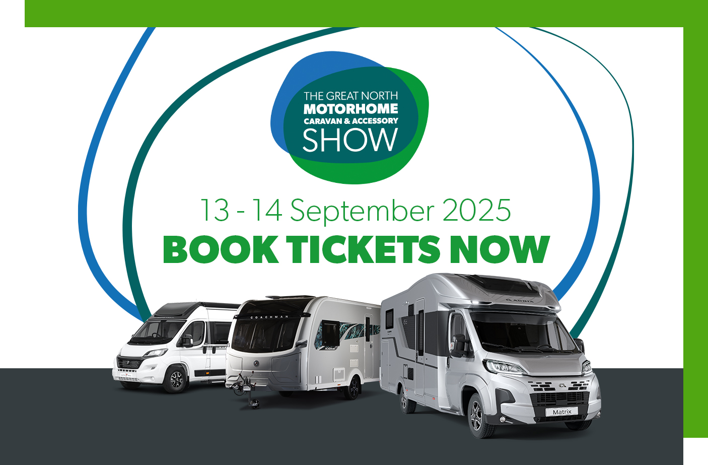 The Great North Motorhome, Caravan and Accessory Show Returns