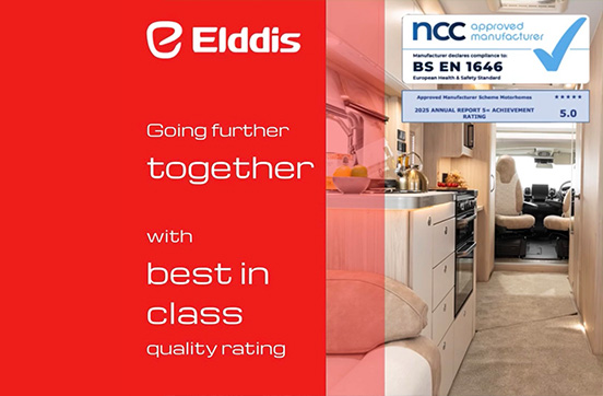 Best in Class: Elddis, Buccaneer and Xplore Brands achieve highest scores in the NCC Manufacturing Accreditation Scheme