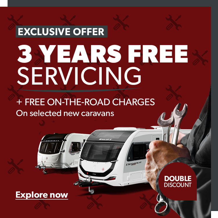 3 Years Free Servicing Offer banner