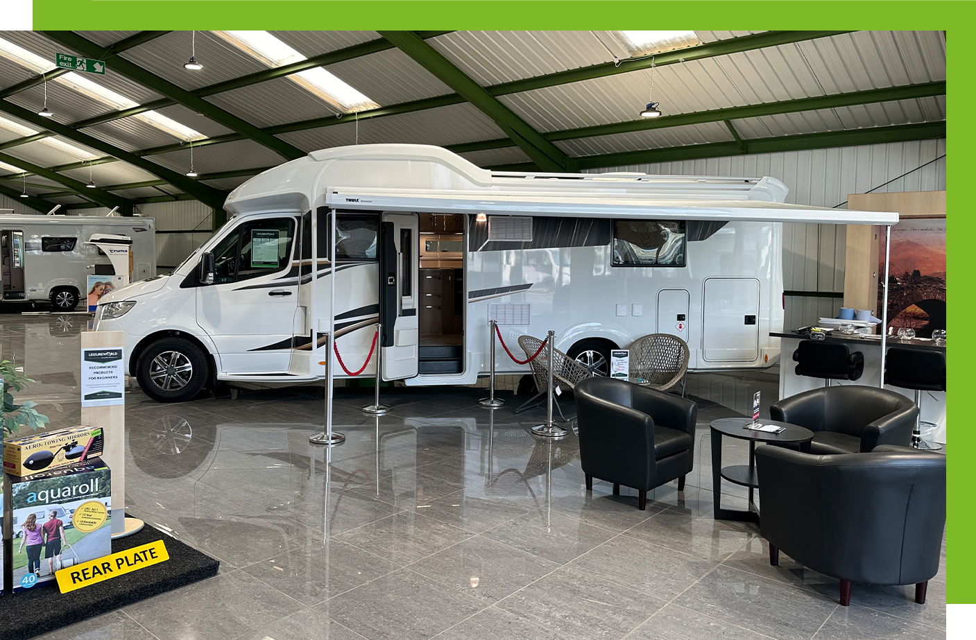 Catterick Leisure World branch now an approved Coachman Motorhome retailer!