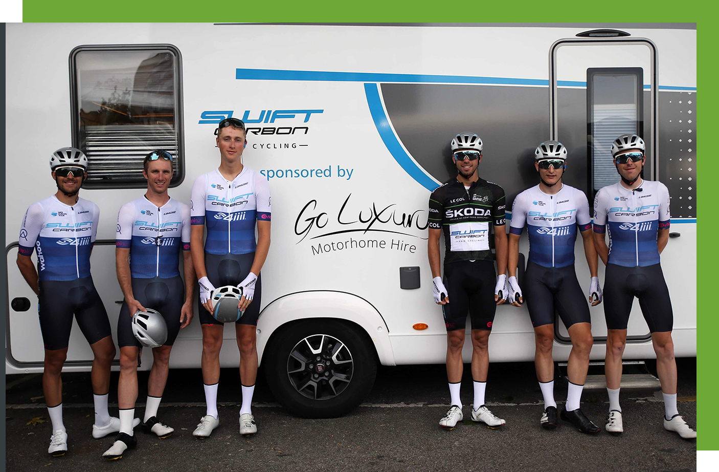 Pro Cycle Team Partners with Go Luxury Motorhome Hire